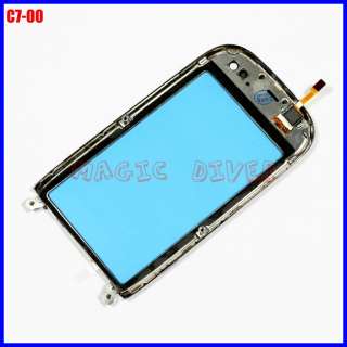 Touch Screen Glass Digitizer + Frame Replacement For Nokia C7 00 