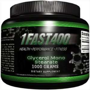  1Fast400 Glycerol Mono Stearate, 1000 Grams Health 