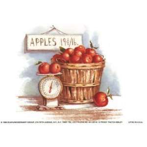 Bushel of Apples by Peggy Thatch Sibley 7x5  Kitchen 