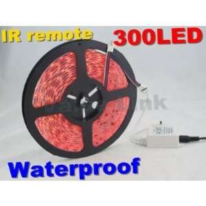   meters RGB Flash Waterproof flexible LED Strip Light + IR Remote 12V