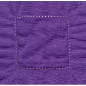    Purple 6x6 Hemstitch Cocktail Napkins 1 Dozen