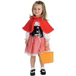  Kids Little Red Ridinghood Costume (SizeSm 4 6) Toys 