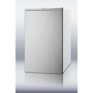 Summit CM411LSSHH 20 Compact Refrigerator with 4.1 cu. ft. capacity 