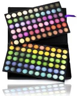 Shany Eyeshadow Palette, Bold and Bright Collection, Vivid, 120 Color