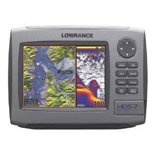   Chartplotter with 83/200kHz transducer (Insight USA Maps) by Lowrance