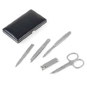  Travel Stainless Steel Manicure Set of 5 by F. Hammann 