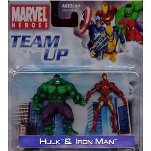  Marvel Heroes Team Up Hulk and Iron Man Toys & Games