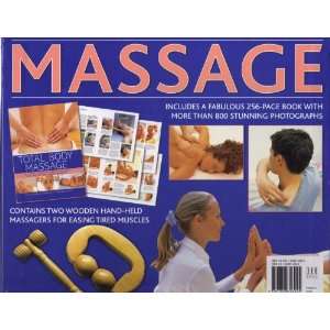  Total Body Massage & Two Wooden Hand held Massagers 