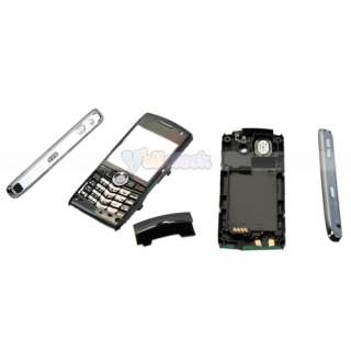   Full Housing Cover Case For Blackberry Pearl 8100 Black + Tools  