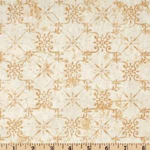   of Honor Diamonds White/Ecru Fabric By The Yard Arts, Crafts & Sewing