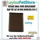 PETSAFE SMALL VINYL REPLACEMENT FLAP PET CAT OR DOG DOOR RFA 104 1​1