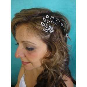  NEW Spiral Crystal Wedding Hair Comb, Limited. Beauty