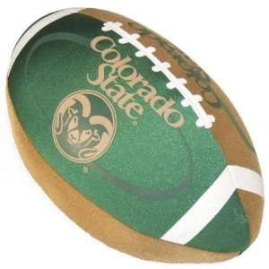    Colorado State Rams Color Football Pillow