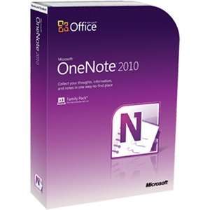 Microsoft OneNote 2010 Home and Student   32/64 bit   Complete Product 