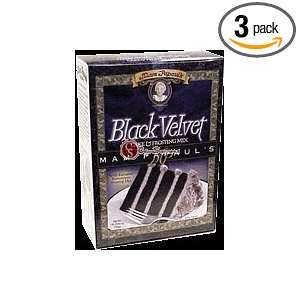 Mam Papaul Cake Black Velvet W Frosting, 26.7 Ounce Boxes (Pack of 3)