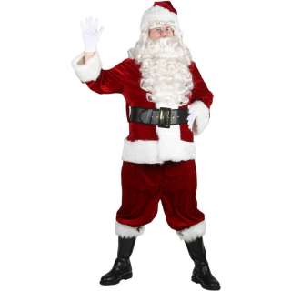   Santa Costume MENS SANTA CLAUS Christmas Standard/ONE SIZE NEW  