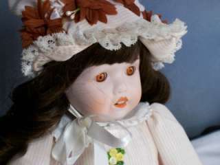 1986 Brinns 14 Collectible Porcelain Edition Doll  