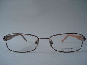 Burberry B1066 Prescription Eyeglasses Metal Frame NEW  