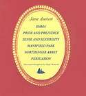 Jane Austen 6 book Boxed Set Emma, Pride and Prejudice, Sense 