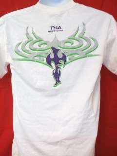 JEFF HARDY Enigma White TNA Wrestling T shirt NEW  