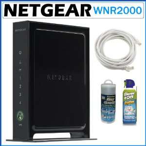  Netgear WNR2000 100AS Wireless N Router + 14ft CAT 5e 