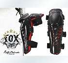 ATV Biker Motocross Motorcycle Off road Knee Guards Pad Black/Red