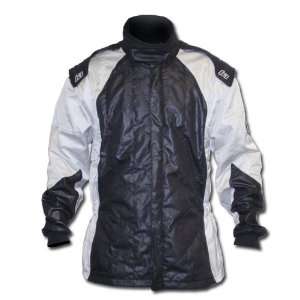   Gear 30075720 Black/Silver Large Nomex Grid 1 SFI Rated Fire Jacket