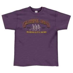 Grateful Dead   Radio City 1980 T Shirt   XX Large  
