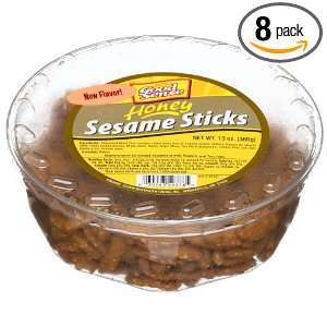 Good Sense Honey Sesame Sticks, 13 Ounce Tubs (Pack of 8)  