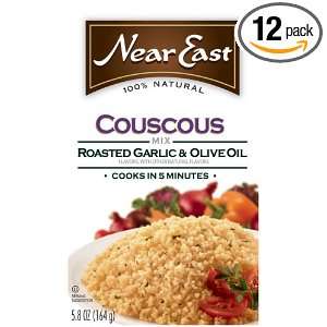   Roasted Garlic & Olive Oil Couscous Mix, 5.8 Ounce Boxes (Pack of 12