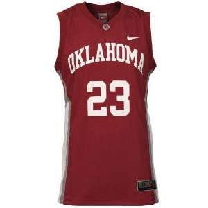 com Nike Oklahoma Sooners #23 Crimson Youth Replica Basketball Jersey 