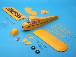 RC Airplane J3 CUB ARF 72 WINGSPAN PERFECT TRAINER FOR EP BUILD 