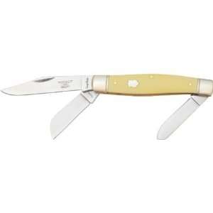  Rough Rider Knives 603 Old Yellow Large Stockman Pocket 