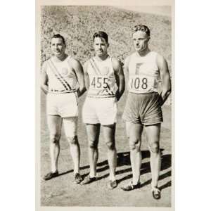  1932 Summer Olympics Games Shot Put Medalists Print 