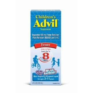 Childrens Advil Ibuprofen Fever Reducer/Pain Reliever Oral Suspension 