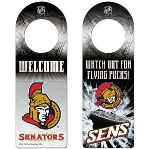 Ottawa Senators Door Hanger