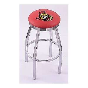  Ottawa Senators HBS Steel Stool with Flat Ring Logo Seat 