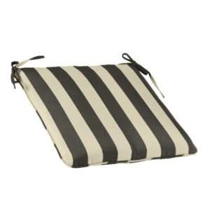  Outdoor Chair Cushion   J Canopy Stripe Taupe & Sand 