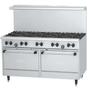  US Range X60 10RR SunFire 60 Gas Restaurant Range 10 Burners 