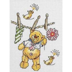  Wash Line Fun Counted Cross Stitch Kit Arts, Crafts 