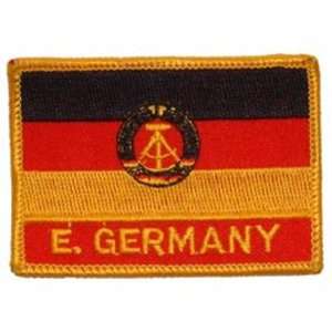    East Germany Flag Patch 2 1/2 x 3 1/2 Patio, Lawn & Garden