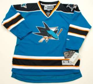 NHL Reebok San Jose Sharks Youth Stitched Premier Hockey Jersey New 
