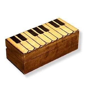   with Keyboard Design for the Piano Lover This Box Is 7x3.5x1.25