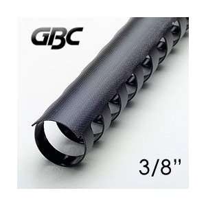  GBC Matte Plastic Comb Binding Spines   3/8 Office 