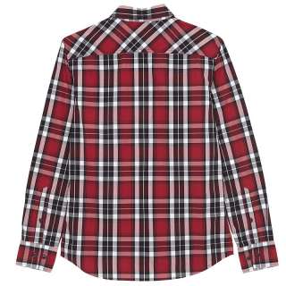 New mens casual fashion shirt American Shirt winter coat Red #0163418 