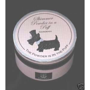  High Society Gardenia Shimmer Powder in a Puff Beauty