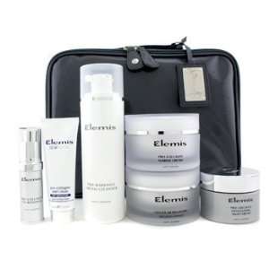 Of Elemis (Pro Collagen) Cleanser + Cellular Capsules + Marine Cream 
