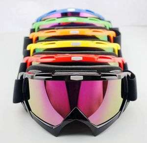 Mens Camouflage Snow Goggles Ski Goggle Colored Lens Snowboarding 