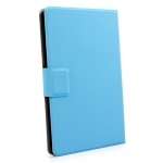 Blue Leather Binder Case  Kindle Fire & Kindle Keyboard eReader 