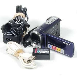 Sony Handycam DCR SX44 4 GB Camcorder   Blue Digital Video Camera 